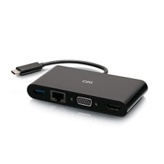 C2G Usb-C To Hdmi Vga Usb-A